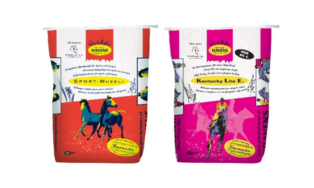 Feed for horses in sport and performance HAVENS Horsefeed